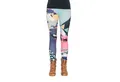 cosey Leggings Bunte Leggings mit auffälligem Motivdruck, 2 Größen (XS–S & M–L) (38/M bis 40/L) Modern Camo