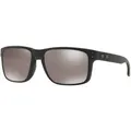 Oakley Holbrook Prizm Polarized Sonnenbrille, schwarz-grau für Männer
