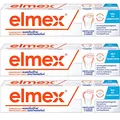 elmex mentholfreie Zahnpaste 75ml, 3er Vorteilspack (3x 75ml)