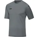 JAKO Sport-Tshirt Trikot Team Kurzarm (100% Polyester) grau Jungen, Größe: 140