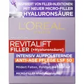 LOreal-Paris Gesichtspflege Tag-NachtRevitaLift Filler Hyaluronsäure Intensiv Aufpolsternde Anti-Age Pflege LSF 50 50 ml (379,80 € / 1 l)