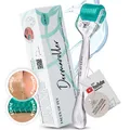 Dermaroller Gesicht 0,5mm – 192 Echte Nadeln aus Chirurgenstahl – Microneedli...