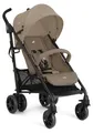 Joie Brisk LX Buggy – leicht & kompakt, ab Geburt bis 22 kg, 4-Rad-Federung, UPF 50+ Verdeck, inkl. Einkaufskorb, Beach