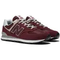 New Balance ML574 Core Sneaker grau|rot 43 EU