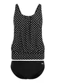 LASCANA Tankini, schwarz/weiss, Größe 52