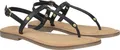 Hey Marly Sandalette BASE SANDAL, Glattleder, Schwarz, Damen