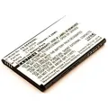 AGI Akku für Doro 8031 Li-Ion 3,7 Volt 1700 mAh schwarz Handy-Akku 1700 mAh (3.7 V) schwarz