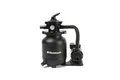 Steinbach Filteranlage Classic 250N – 040385 – Pumpe für Pools mit bis zu 19.000 l – Mit 7-Wege-Ventil mit Verstellhebel und Manometer