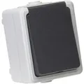 Feuchtraum Steckdose Serie Taff Aufputz Ip44 250v Grau