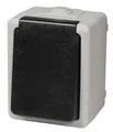 McPower Feuchtraum Steckdose McPower ''Taff'', 250V~/16A, IP44, AP