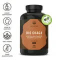 Bio Chaga - 180 Kapseln - Chaga Pilz - Beta Glucane - Vegan - TRUE NATURE®