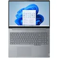 LENOVO ThinkBook 16 G8 IAL, Arctic Grey (21SK006QGE) 16", 1920x1200 (60Hz, IPS entspiegelt, 300cd/m2), Intel Core Ultra 5 225U, 2C+8c+2c/14T, 1.50-4.80GHz, 16GB RAM (1x 16GB, 1x frei), 512GB M.2 NVMe-SSD, Intel Graphics (iGPU), 1x Thunderbolt 4/USB4 m. DP 2.1 (40Gb/s, PD-Out, Netzanschluss PD-In), 1x USB-C 3.1 m. DP 1.4 (PD-Out, Netzanschluss PD-In), 2x USB-A 3.0, 1x HDMI 2.1, 1x 3.5mm Klinke, LAN, 1x SD Card, WiFi 6E, BT 5.3, Win 11 Pro