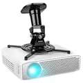 Duronic PB01XB Beamer Halterung | Projektor Halterung | Universal Deckenhalterung | Traglast bis zu 10 kg