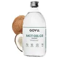 MCT C8 Öl aus Kokosnussöl, 100 % Caprylsäure, Palmölfrei, Keto, , ohne künstliche Zusatzstoffe, 41-Tage-Vorrat