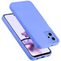 Cadorabo Hülle kompatibel mit Motorola Moto G13 / G23 Hülle Silikon Handyhülle für Moto G13 / G23 Case aus flüssigem Silikon- Kratzfeste und stoßfeste dünne TPU Schutzhülle - Liquid HELL LILA
