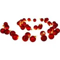 Näve Outdoor LED Weihnachtsdeko Lichterkette Rot