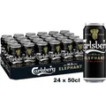 24 x Carlsberg Extra Strong Dänisches Stark-Bier 10,5% vol 50cl  inkl. DPG Pfand
