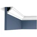 ORAC DECOR CX110 AXXENT Zierleiste Profile Stuck Decken-Leisten Eckleiste 2 m 200 cm x 4,5 cm x 4,1 cm Weiß