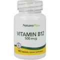 Natures Plus Vitamin B12 500 mcg-90 Tabletten