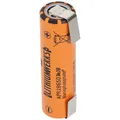 Lithiumwerks Lithium Werks APR18650M1B 1200mAh 3,2V - 3,3V LiFePo4 Akku mit Lötfahne U-Form
