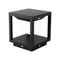 1 pz LED Solar Pillar Black Body 3000K