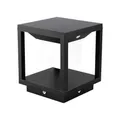 Solar Led Lampe 2W IP65 Schwarz Mit Sensor 3000K V-TAC VT-11022-B