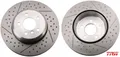 2x Bremsscheibe TRW DF6601S 2 Bremsscheiben Hinterachse Hinten für BMW
