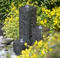 Ubbink AcquaArte Taranto Granitsäulen Gartenbrunnen Set Springbrunnen