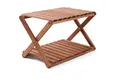 Human Comfort Stoffschrank Campingregal Jabrun 2 Faltschrank Falt Regal Beistell Tisch Holz
