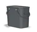 rotho-Swiss Mülleimer ALBULA anthrazit BHT 40x34x24 cm grau