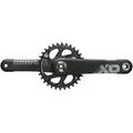 Kurbelgarnitur SRAM X01 DH DUB83 165mm 10/11-fach ohne DUB-Lager,sw, 34 Z., X-SYNC2, DM