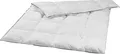 leichte Daunendecke, 135 x 200 cm, 20% Daunen / 80% Federn, Steppbett, sleepling