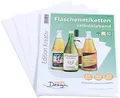 Your Design Weinetiketten: 128 Inkjet-Flaschenetiketten 10x13 cm naturweiß/wischfest (Flaschenetiketten mit Banderole, Etikett, Geschenkpapier)
