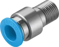 FESTO 153015 - Steckverschraubung, gerade, mit Innensechskant, R1/8 <> Ø 8 mm