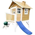 Spielhaus, Blau, Braun, Weiß, Holz, Kunststoff, Hemlocktanne, 264x203x177 cm, EN 71, CE, FSC 100%, Outdoor Spielzeug, Spielhäuser
