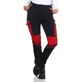 Rock Creek Softshellhose Damen Outdoor Wanderhose D-483 rot S