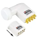 Opticum OCTO LNB 0,1 dB digital + 8 Teilnehmer SKY HDTV HD UHD 4K Set LOP 04H