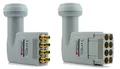 Opticum LNB Octo LOP-04H 0,1db HDTV FullHD für 8 Receiver Okto HD+ 3D