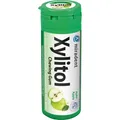 miradent Xylitol Kaugummi for Kids Apfel, veganer Zahnpflegekaugummi, 30 Stück