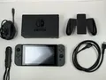 Nintendo Switch Spielekonsole v2 mit OVP - grau | vollständig ✅
