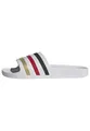adidas Unisex Adilette Aqua Slides, ftwr white/core black/gold met., 47 EU