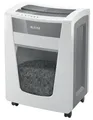Leitz IQ Office Pro Aktenvernichter, Mikroschnitt, Sicherheitsstufe P5+, 8-7 Blatt Kapazität (70-80 g/m²), 30L Abfallbehälter, Schredder, Weiß, 80040000