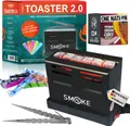 Elektrischer Kohleanzünder 800 W Toaster 2.0 – inkl. 2 kg Naturkohle | Heizgerät für Grillkohle