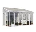 Palram - Canopia Wintergarten Sanremo, BxT: 425x277 cm, (1-St), 100 % UV-Schutz, 90 % Lichtdurchlässigkeit, LxBxH 277x425x310cm