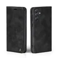 Hülle für Samsung Galaxy A55 5G Handytasche Klapphülle Handyhülle Cover Schwarz