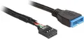 Pin Header interner USB 2.0 (Buchse)/USB 3.0 (Stecker), 0.3m (83281)