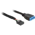 Delock - Internes USB-Kabel - 9-poliger USB-Header (W)