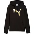 PUMA Damen Kapuzensweat ESS METALLIC Hoodie FL