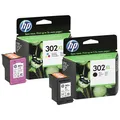 2 Original HP 302 XL Patronen Schwarz/Color für OfficeJet 5200 5220 5230 5232