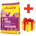 10 kg JOSERA Mini Junior Trockenfutter mit Ente und Lachs + Geschenk